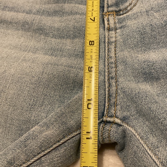 LOFT Size 2 High Waist Skinny Slim Pockets Light Blue Distressed Blue Jeans - Picture 7 of 14